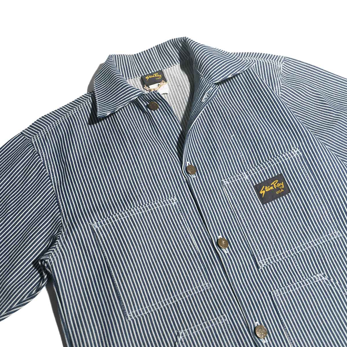 楽天市場】スタンレイ STAN RAY ショップジャケット ヒッコリー