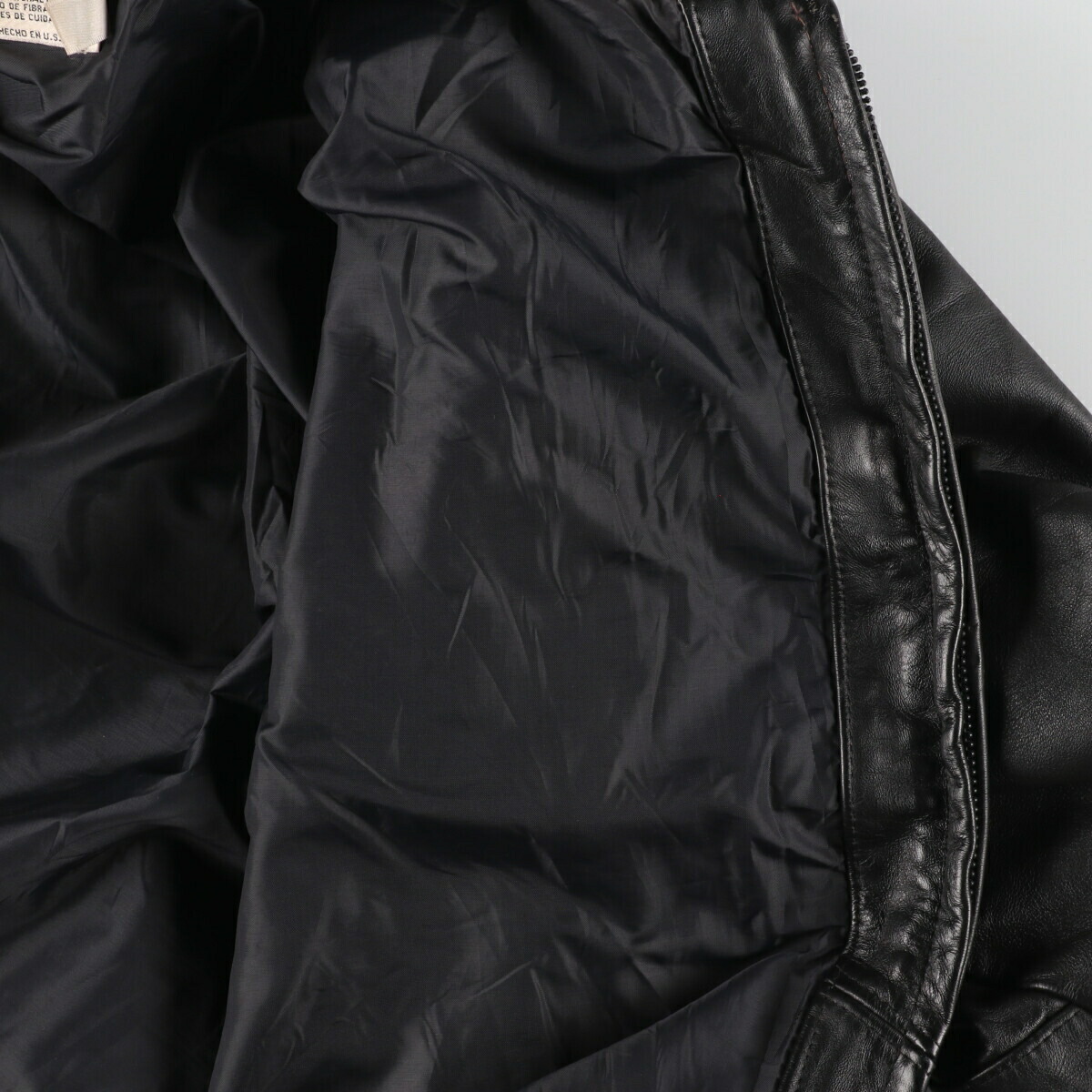 楽天市場】古着 80~90'S デロング DeLONG レザーブルゾンタイプ USA製