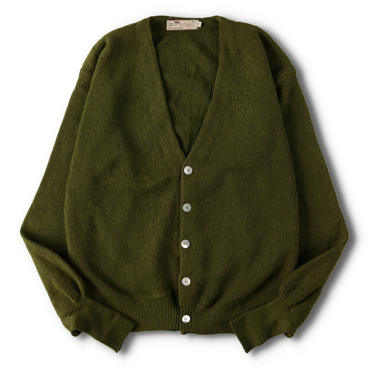 楽天市場】古着 60'S Parker アルパカニットカーディガン オーストリア