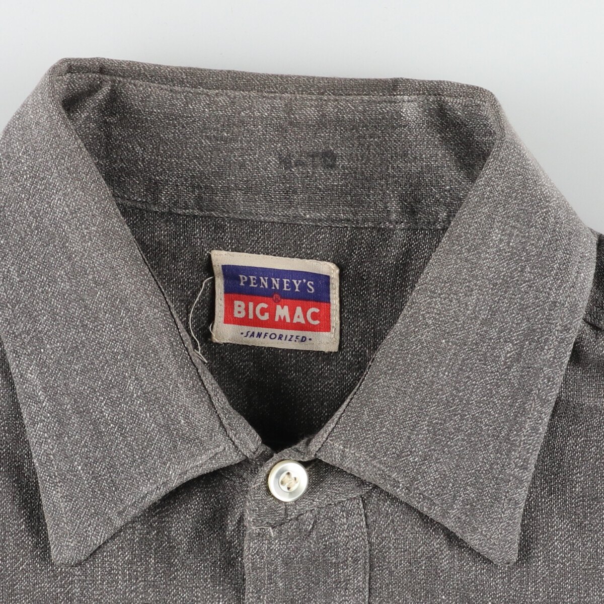 楽天市場】古着 50'S ペニーズ Penney's BIG MAC ビッグマック 黒