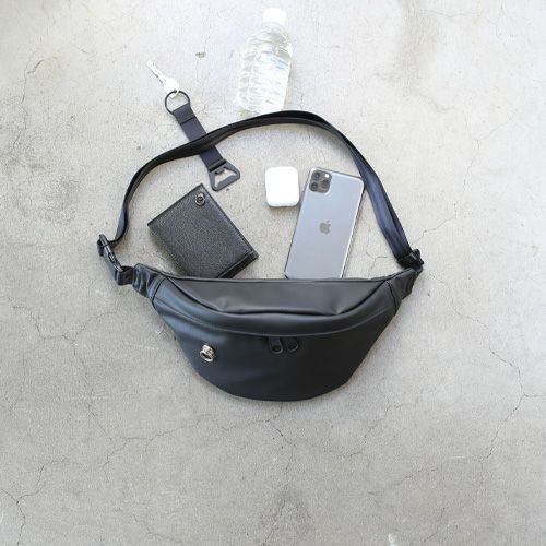 楽天市場】エシカルレザー シンプル ミニ ウエストポーチ オリジナル