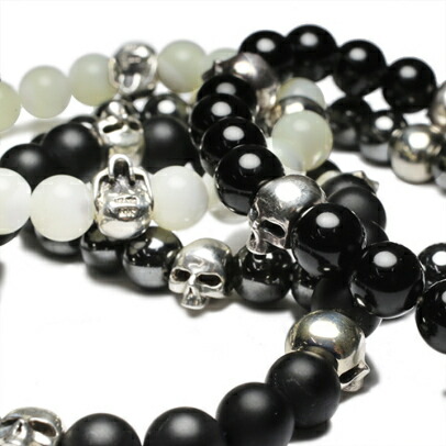 楽天市場】JAM HOME MADE ジャムホームメイド スカル数珠ブレスレット