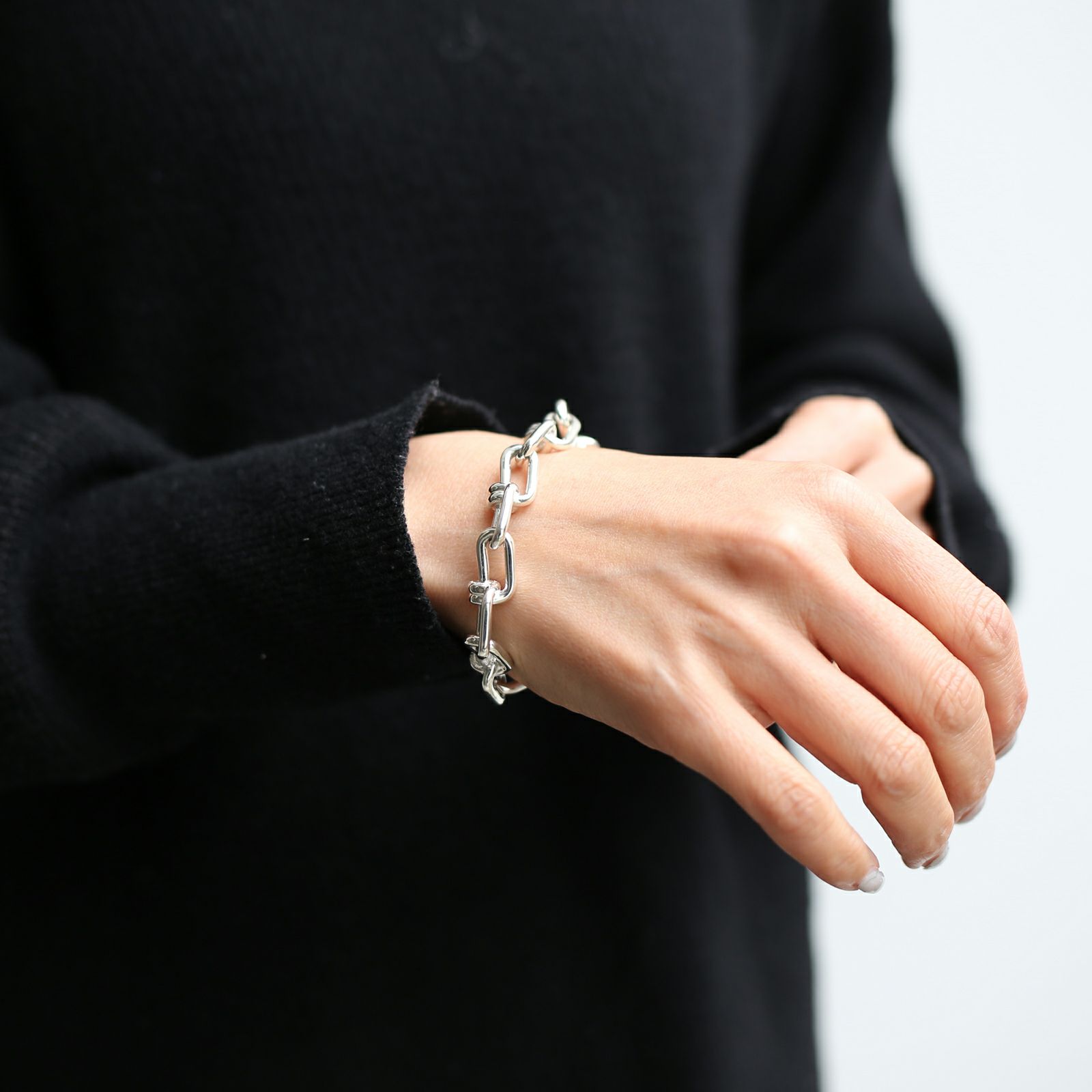 楽天市場】ビクターチェーン ブレスレット M - シルバー : JAM HOME