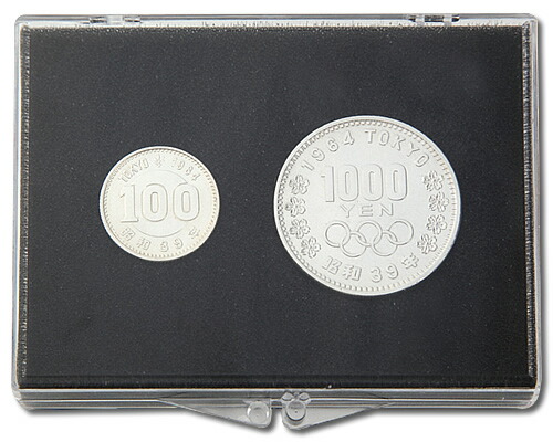 楽天市場】1964年東京オリンピック記念 会場と聖火の記念切手記念銀