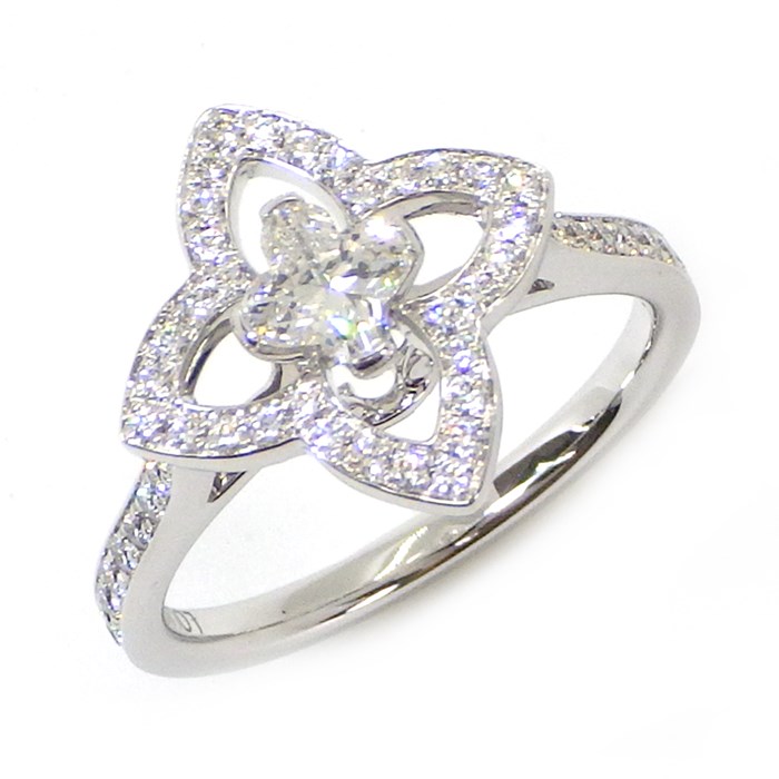 楽天市場】ルイ・ヴィトン LOUIS VUITTON リング バーグ アルダント