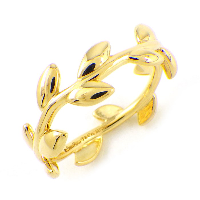 楽天市場】ティファニー Tiffany & Co. リング オリーブリーフ 葉っぱ