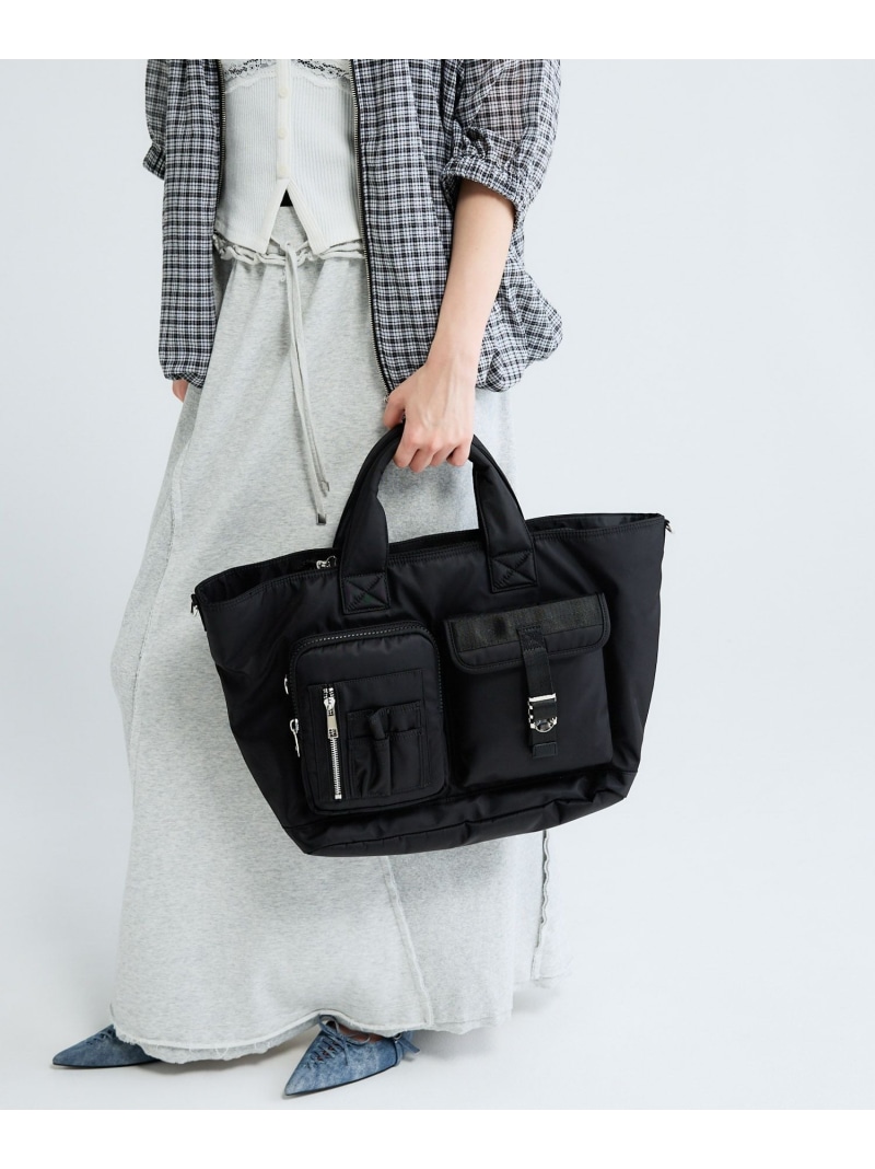 楽天市場】ナイロンポケットトート JEANASIS ジーナシス バッグ トート