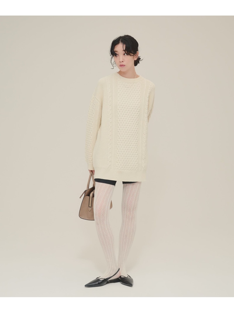 楽天市場】【SALE／60%OFF】5G Big Cable Pullover eL ジーナシス