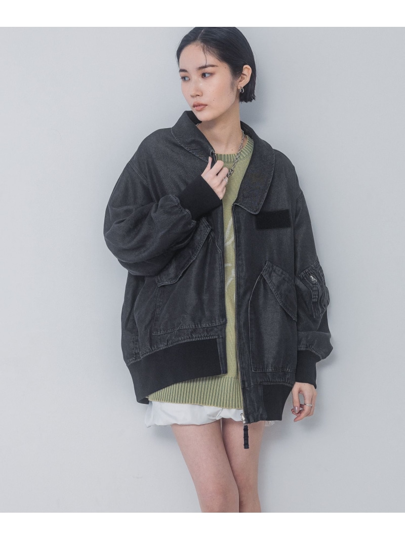 楽天市場】リバーシブルフライトジャケット JEANASIS ジーナシス