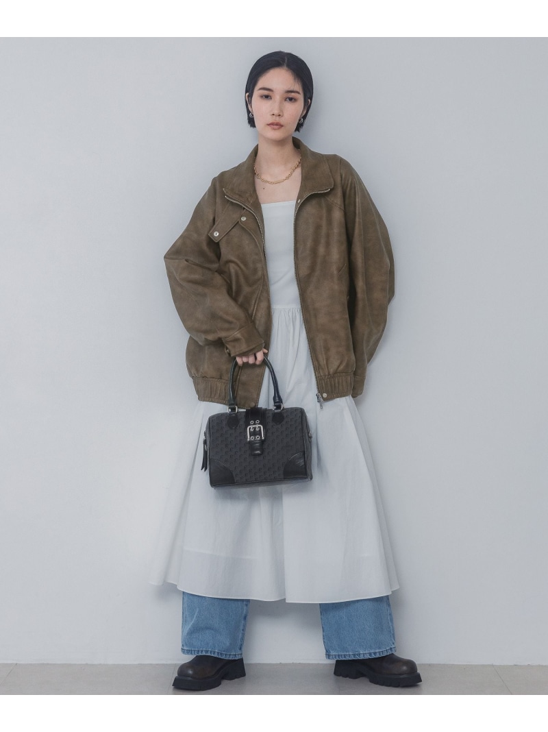 楽天市場】ヴィンテージレザーBIGブルゾン JEANASIS ジーナシス