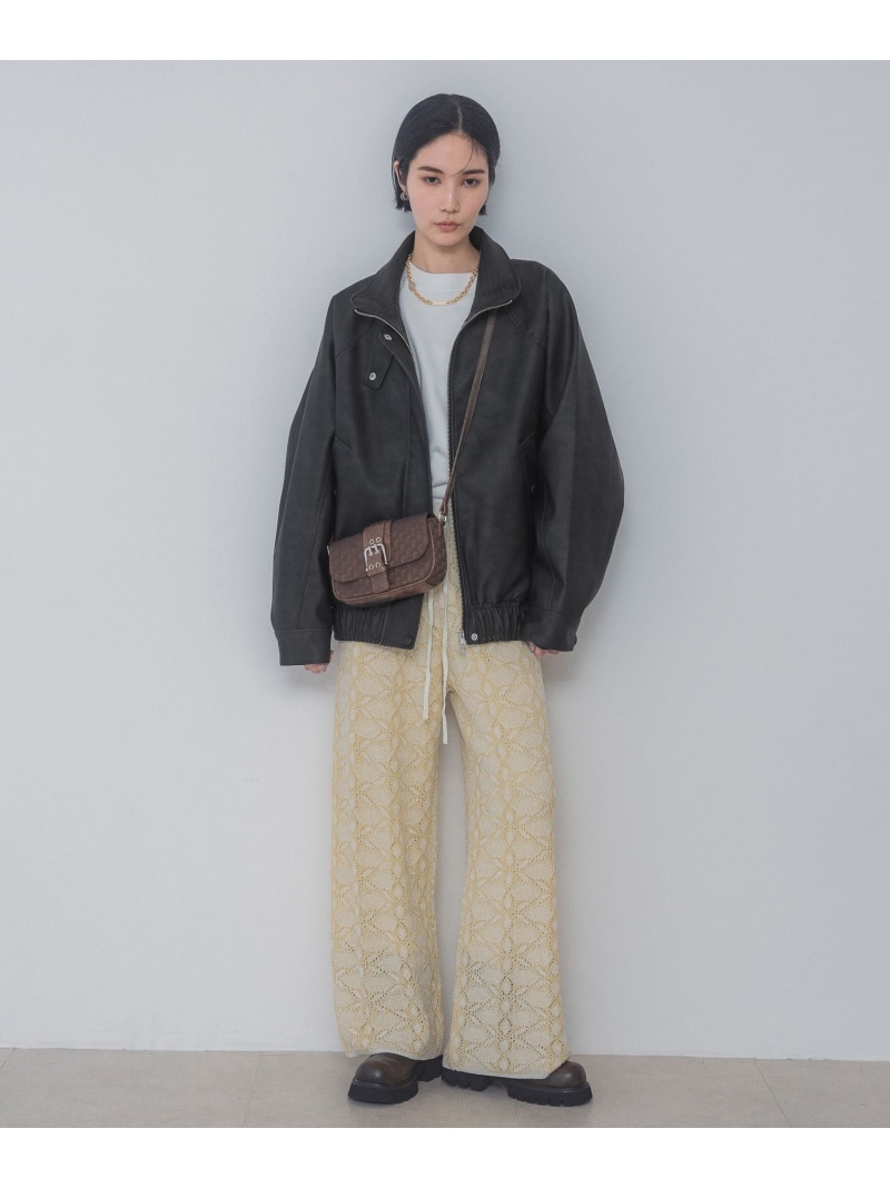 楽天市場】ヴィンテージレザーBIGブルゾン JEANASIS ジーナシス