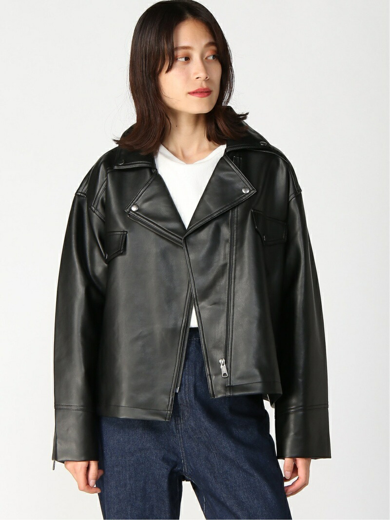 楽天市場】【SALE／36%OFF】ヴィーガンレザーBIGJK JEANASIS