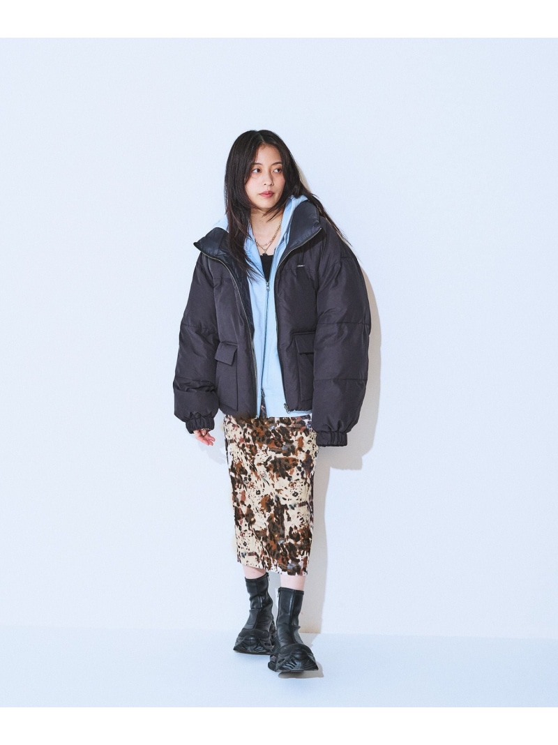 楽天市場】【SALE／20%OFF】リバーシブルボリュームスタンドパファー