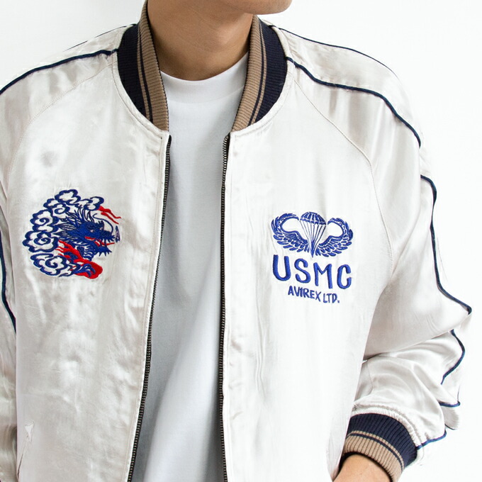 楽天市場】【SALE!!】 AVIREX アビレックス スカ ジャケット USMC SUKA