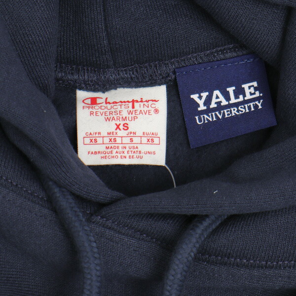 楽天市場】チャンピオン Champion パーカー 米国製 YALE UNIVERSITY