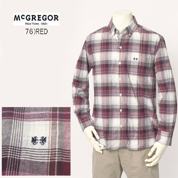 楽天市場】30%OFF SALE McGREGOR マクレガー 111173611 メンズ 長袖