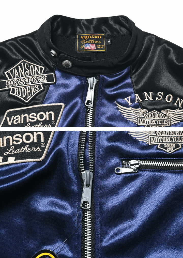 楽天市場】【当店別注】バンソン VANSON ライダース フライング