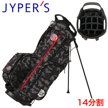 楽天市場】【追加カラー登場】ジーパーズ 14分割スタンドキャディ