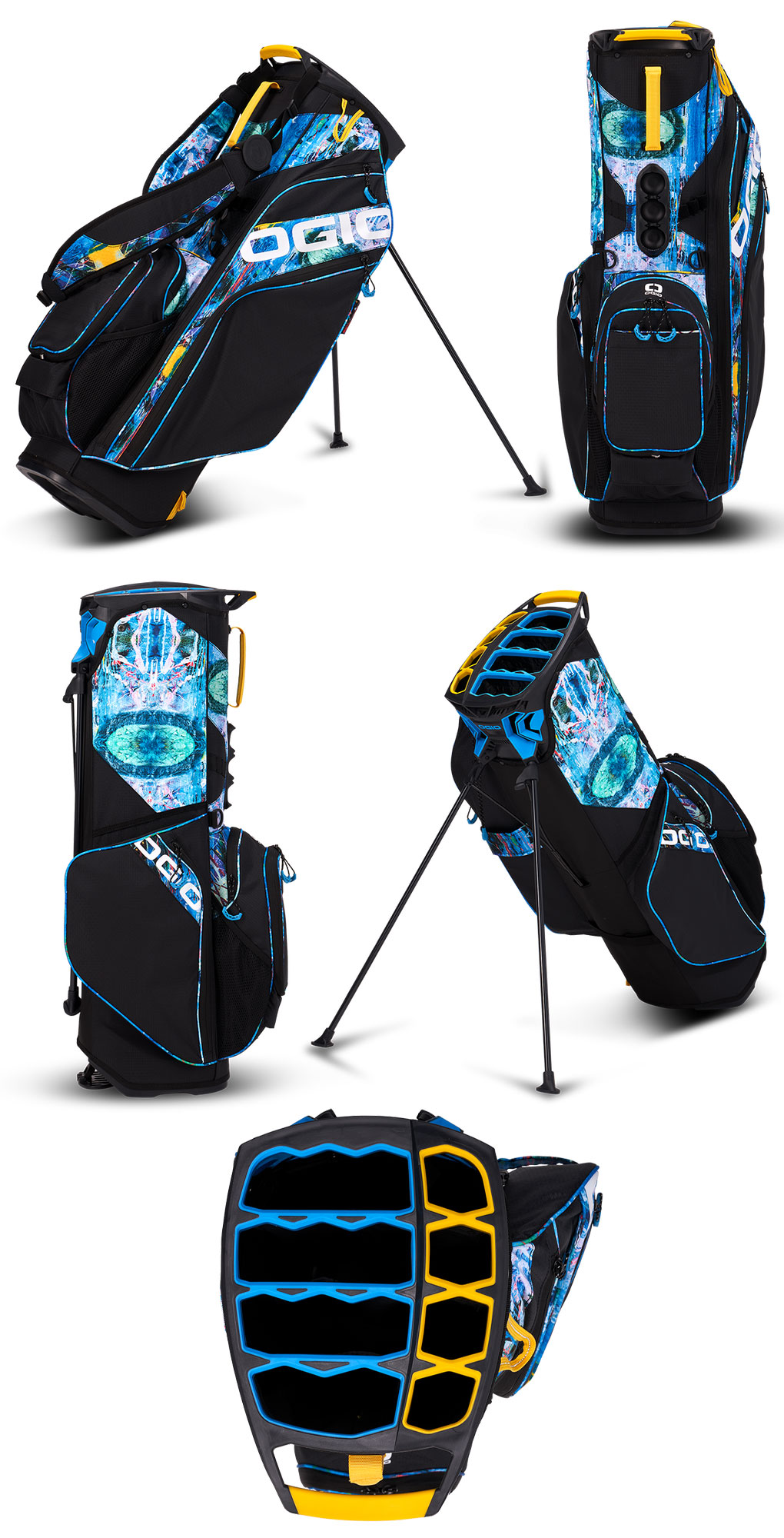 楽天市場】オジオ OGIO キャディバッグ 10型 WOOD HYBRID 24 47インチ