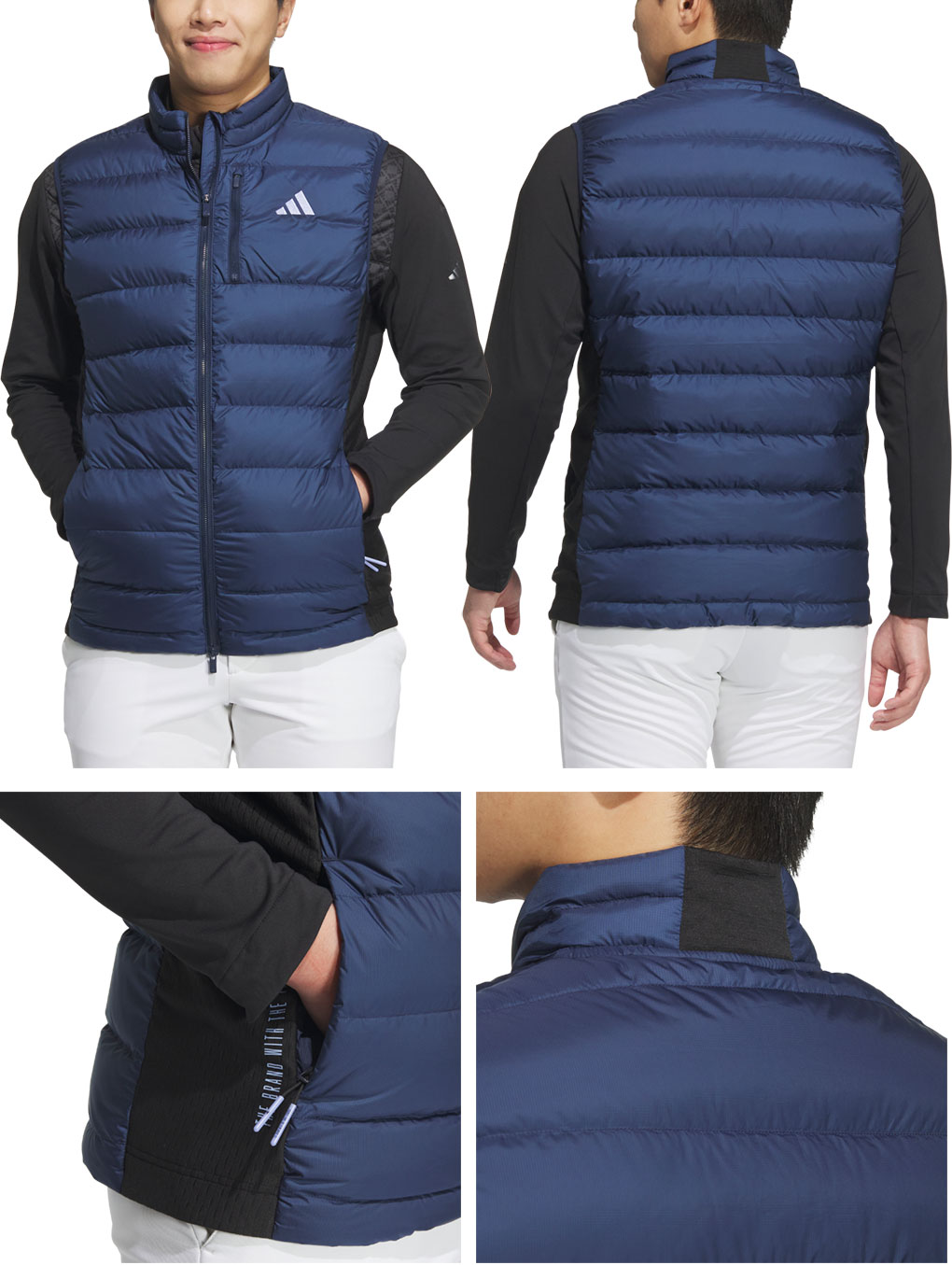 楽天市場】アディダス WIND.RDY チェストポケット付き フルジップ