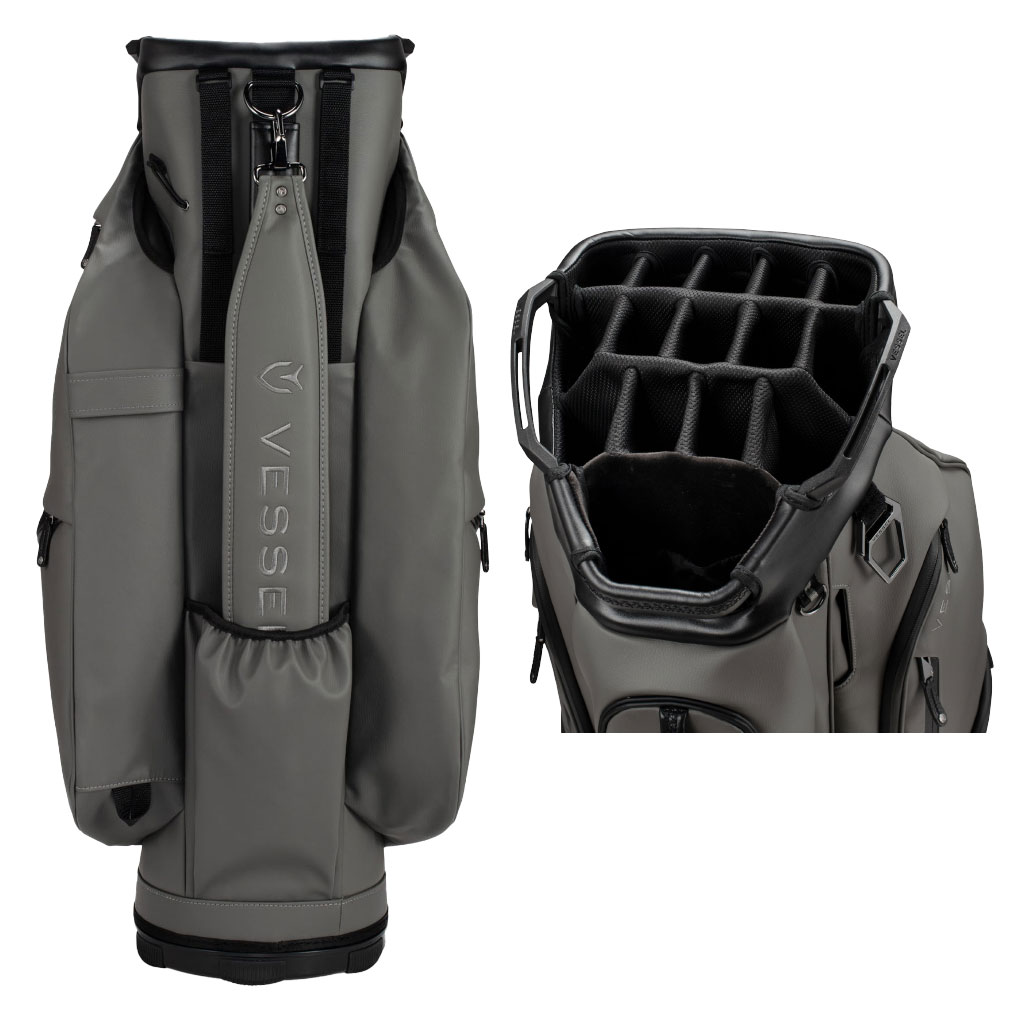 楽天市場】VESSEL キャディバッグ Lux Pro Cart カートバッグ 15分割