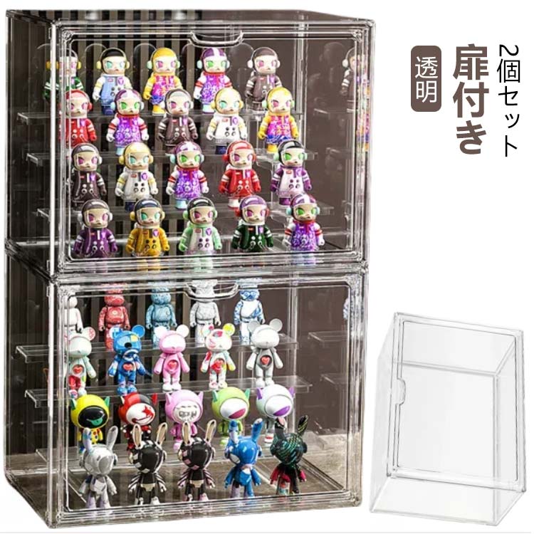 楽天市場】 ぬいぐるみ収納ケース ぬいぐるみケース 扉付き かわいい 2