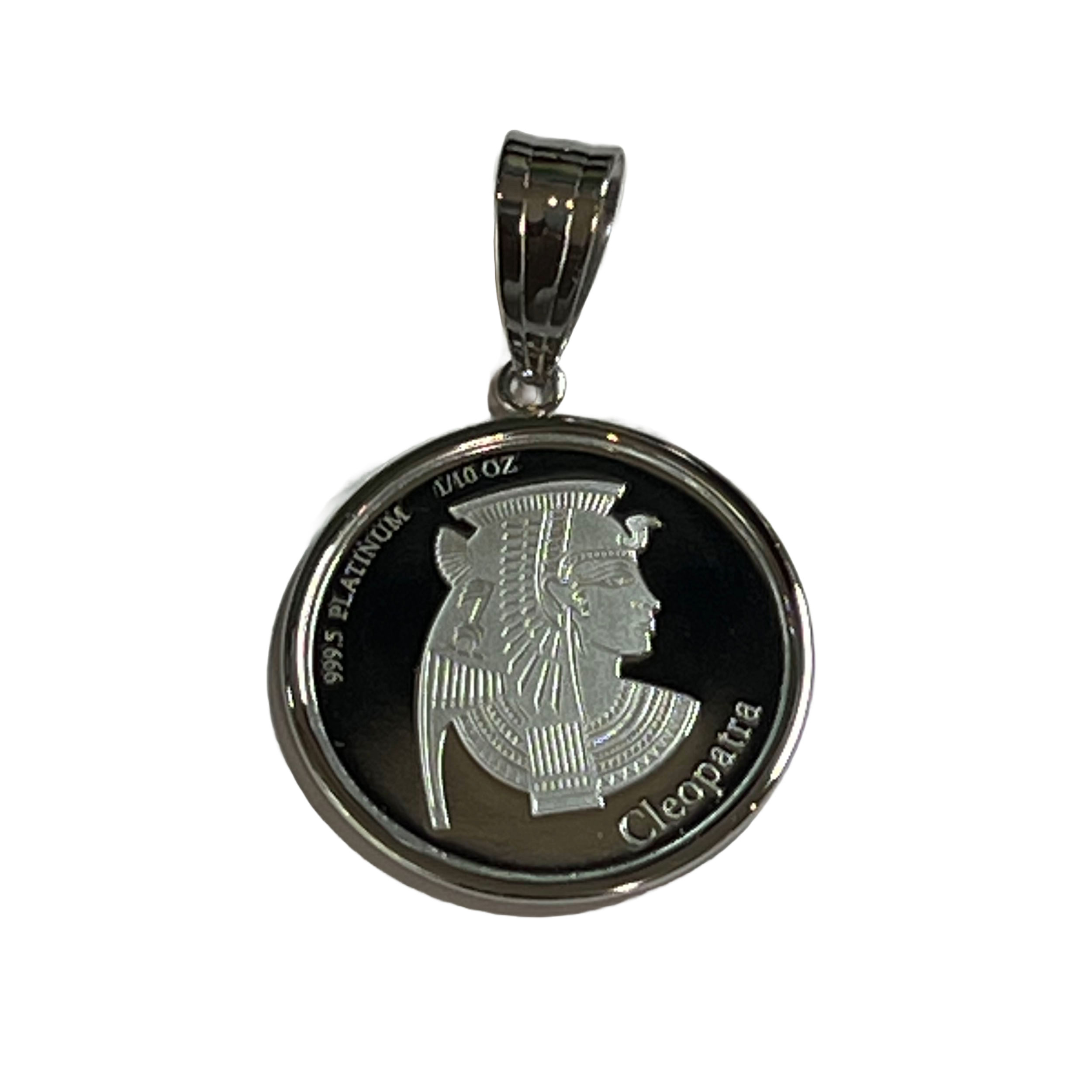 楽天市場】クック諸島 純プラチナ Pt999 1/10oz クレオパトラ デザイン