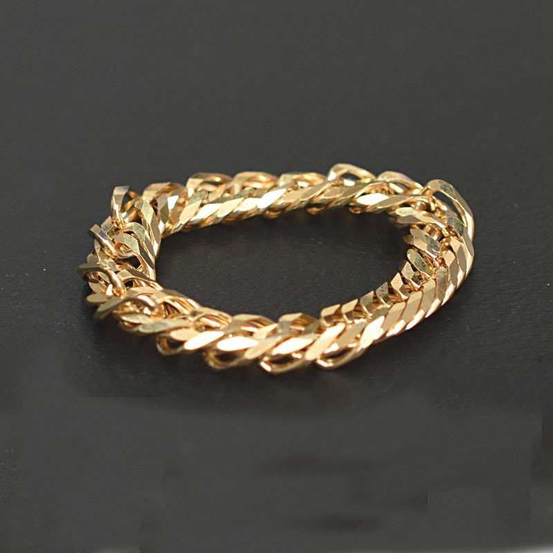 楽天市場】K18 18金 トリプル 12面トリプル 喜平 リング 9号 リング幅