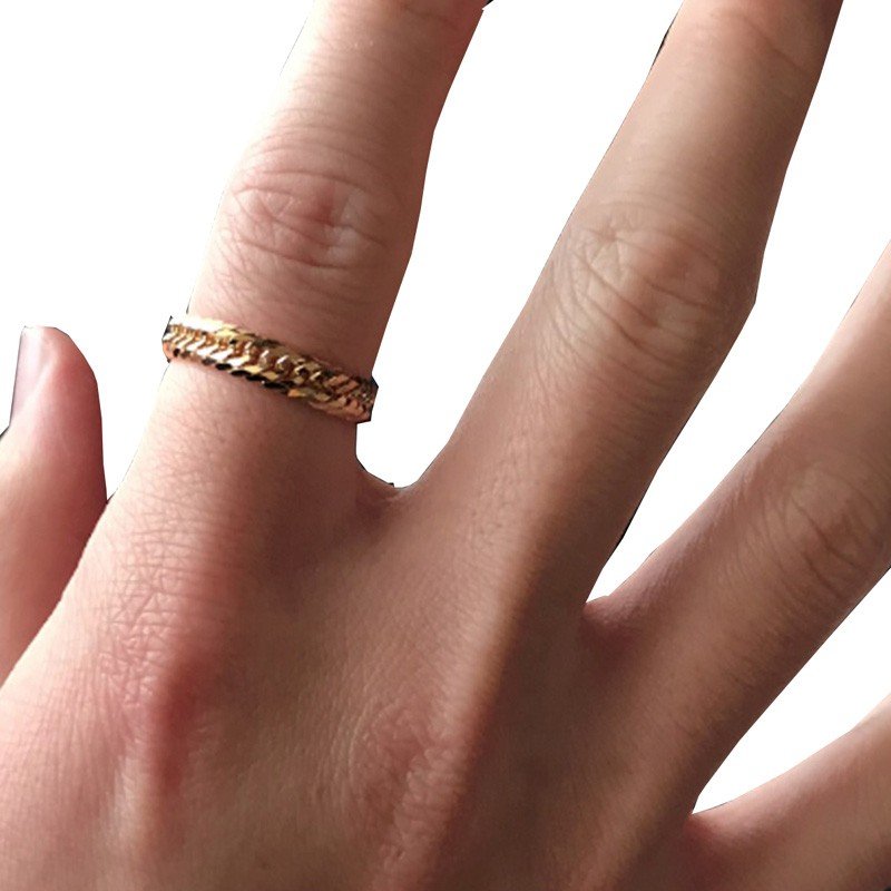 楽天市場】K18 18金 トリプル 12面トリプル 喜平 リング 9号 リング幅