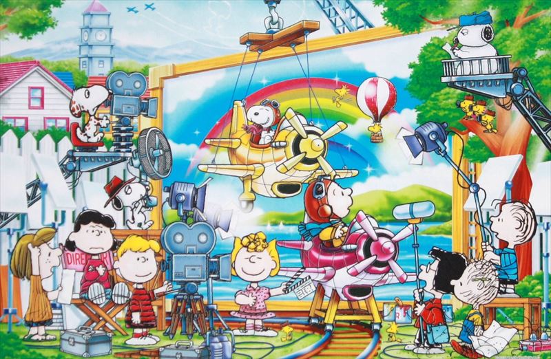 スヌーピー ピーナッツ ジグソーパズル 1000ピース シャボン玉の想い出