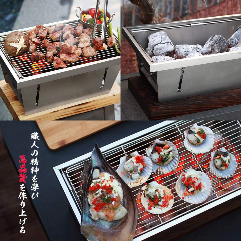 楽天市場】【送料無料】KVASS バーベキューコンロ コンパクト 焚き火台