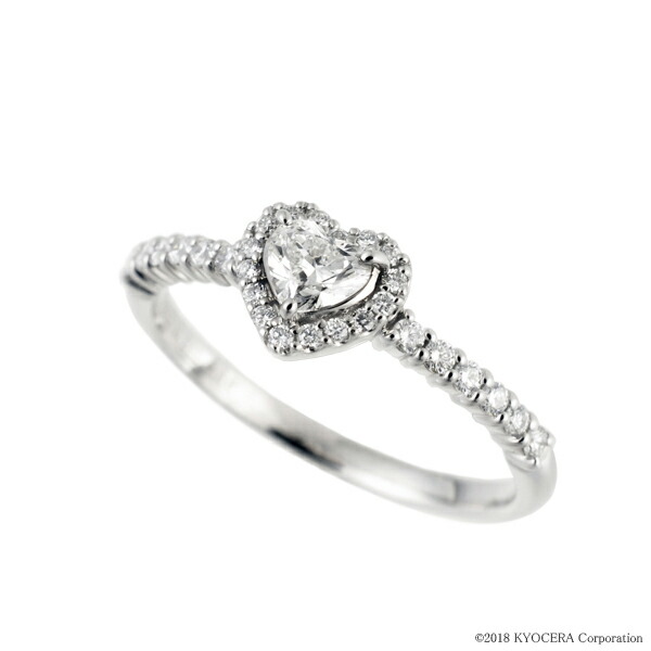 楽天市場】ダイヤモンド リング 指輪 プラチナ 0.2カラットUP ハート