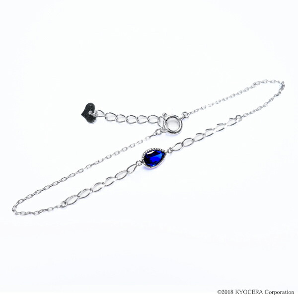 楽天市場】ブルーサファイア ブレスレット K18ホワイトゴールド ペア