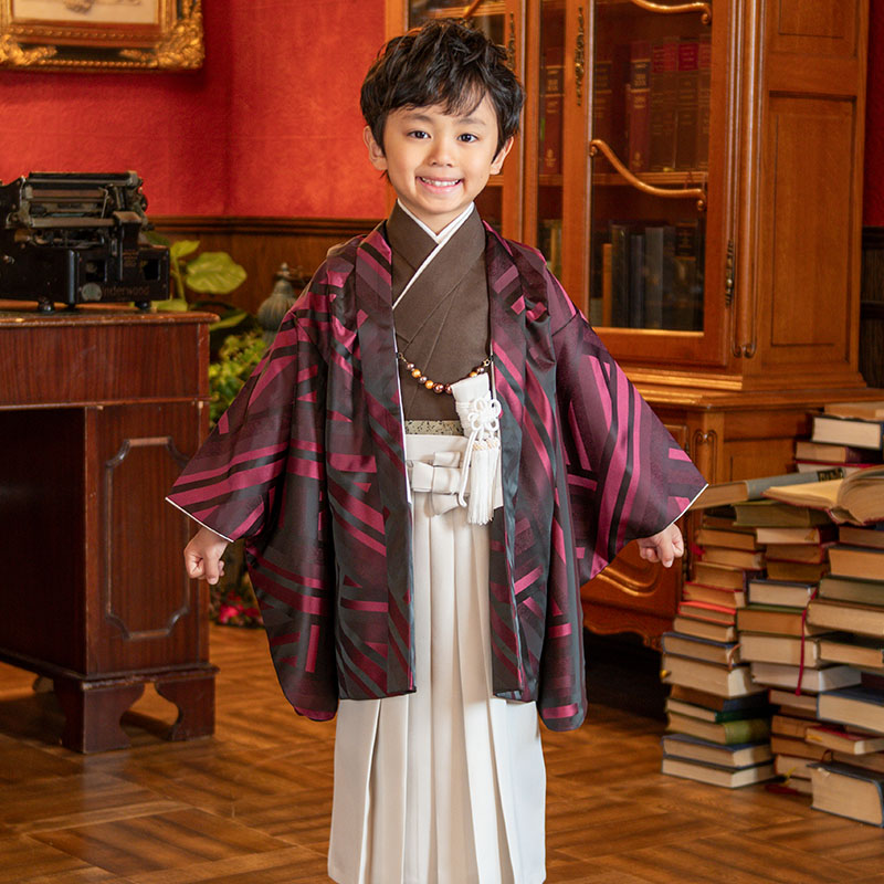 楽天市場】七五三 男の子 着物 フルセット 3歳 5歳 数5歳 7歳 羽織 袴