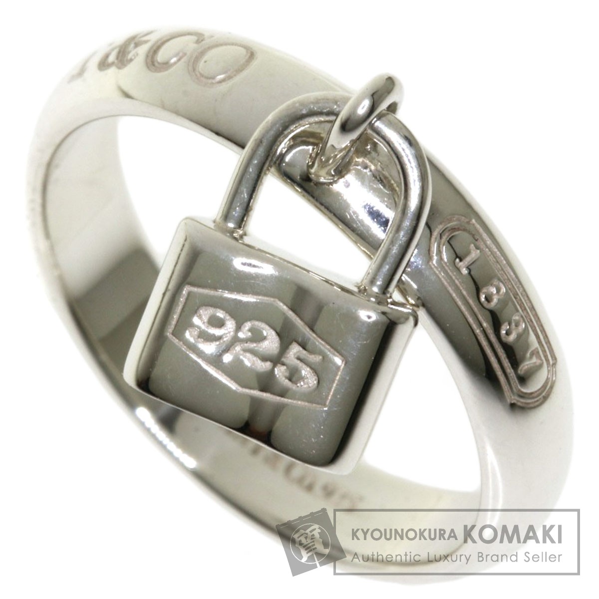 楽天市場】ティファニー カデナ ロック リング・指輪 シルバー