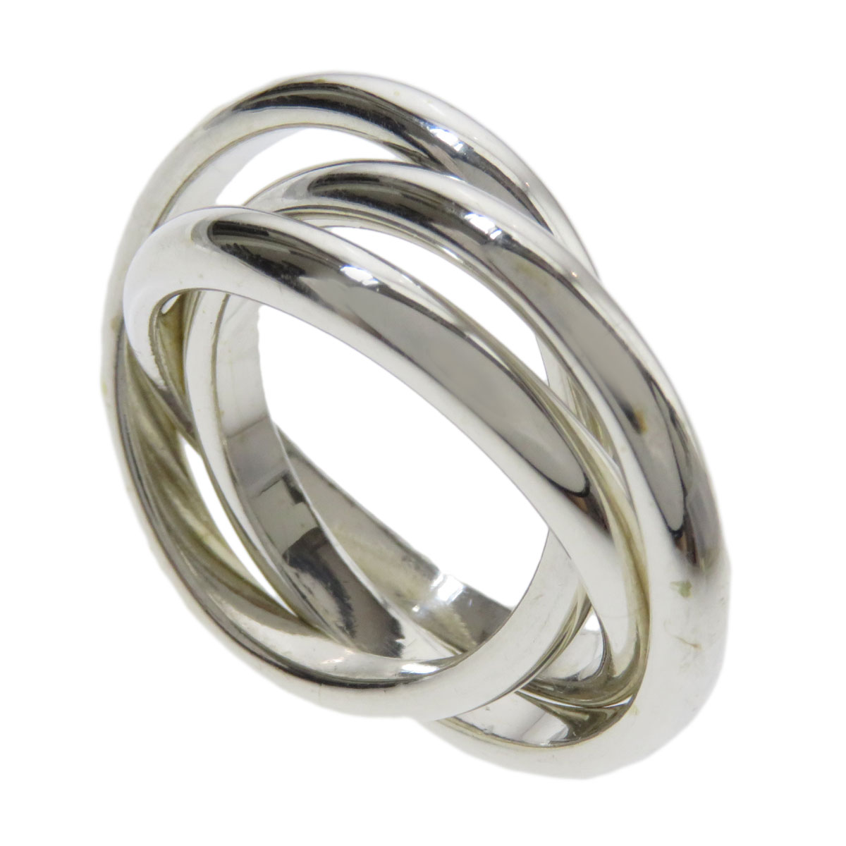 楽天市場】ティファニー トリニティ 3連リング リング・指輪 シルバー