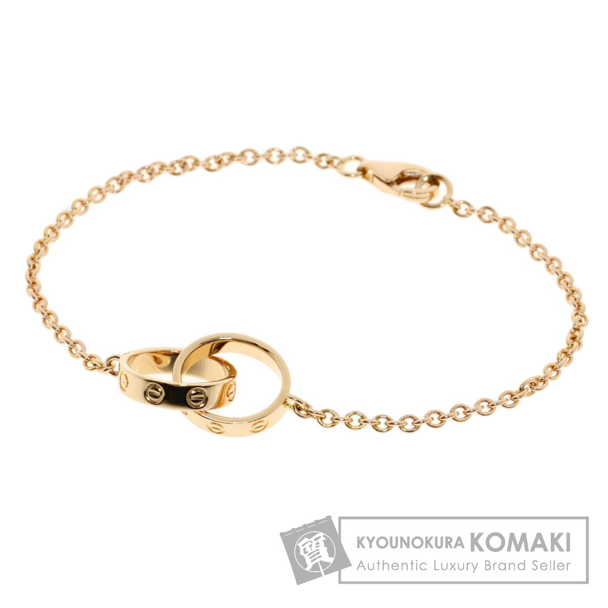 楽天市場】カルティエ ベビーラブ ブレスレット K18ピンクゴールド