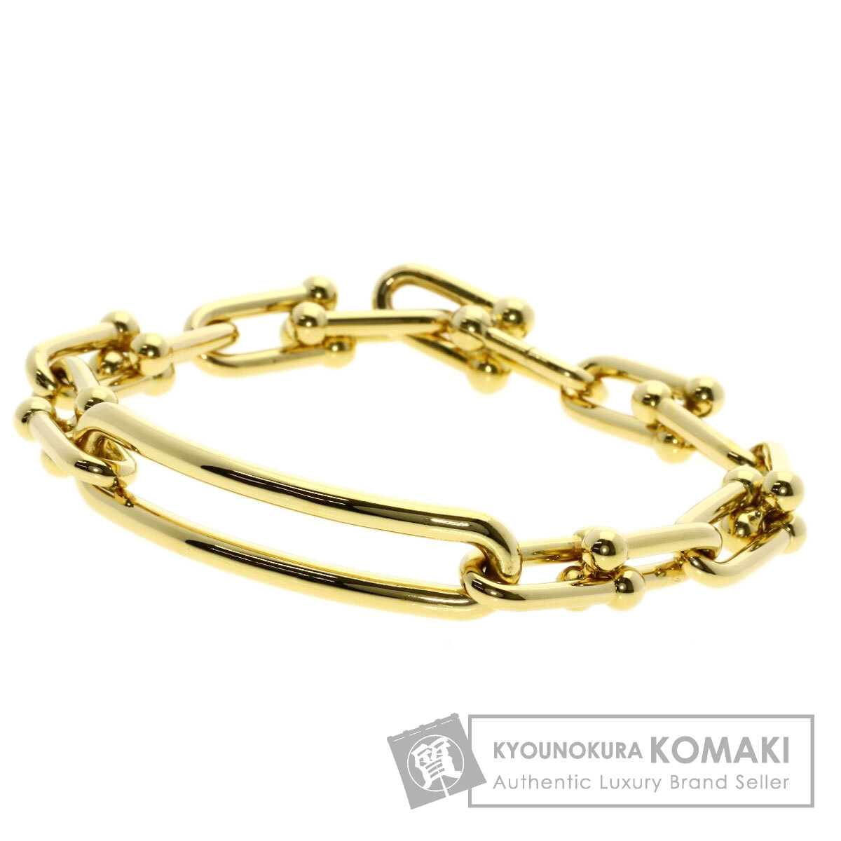 楽天市場】ティファニー ハードウェア ミディアム ブレスレット K18