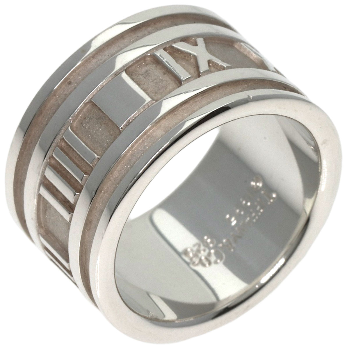 楽天市場】ティファニー アトラス ワイド リング・指輪 シルバー