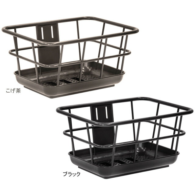 楽天市場】チューブパイプセミワイドフロントバスケット 自転車 カゴ