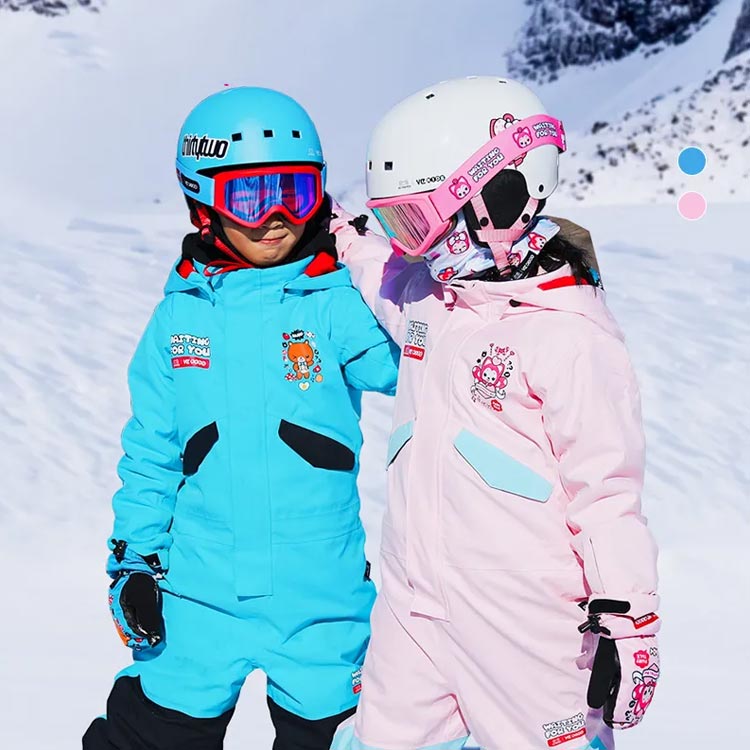 楽天市場】スキーウェア キッズ つなぎ ワンピース オールインワン