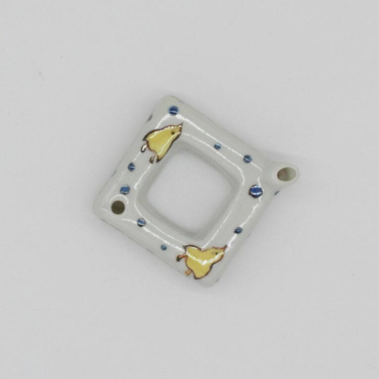 楽天市場】書道 水滴 【九谷×菊屋】 高級水滴 波千鳥 紋様(角) 書 書道