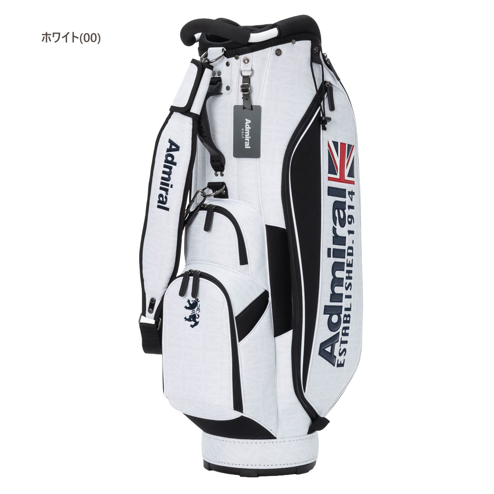楽天市場】【P10倍】アドミラル ゴルフ カート キャディバッグ