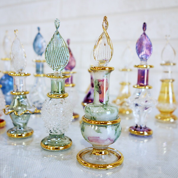 楽天市場】香水瓶 エジプトガラス ギフト プレゼント おすすめ3本