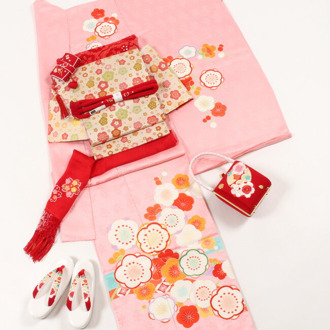 楽天市場】【3/4 20時〜☆20%OFF】七五三 7歳 着物 購入 手挿し型友禅