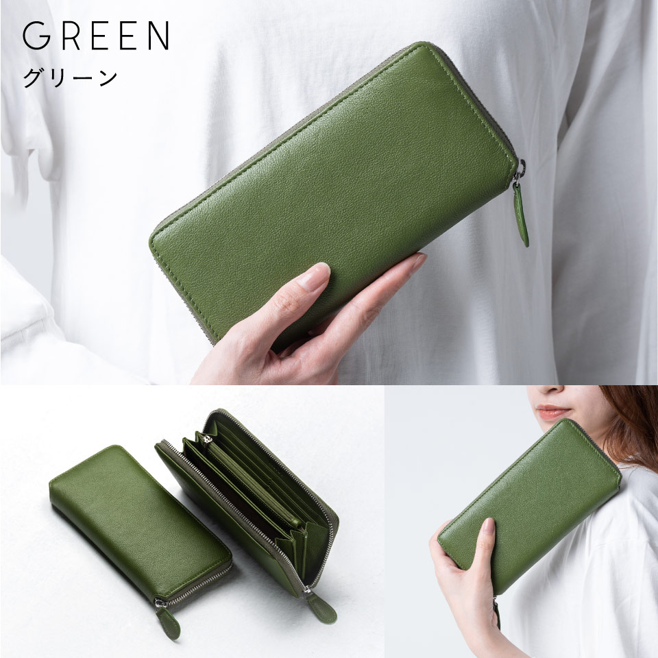 楽天市場】【 収納たっぷり21箇所 】 長財布 シュリンクレザー