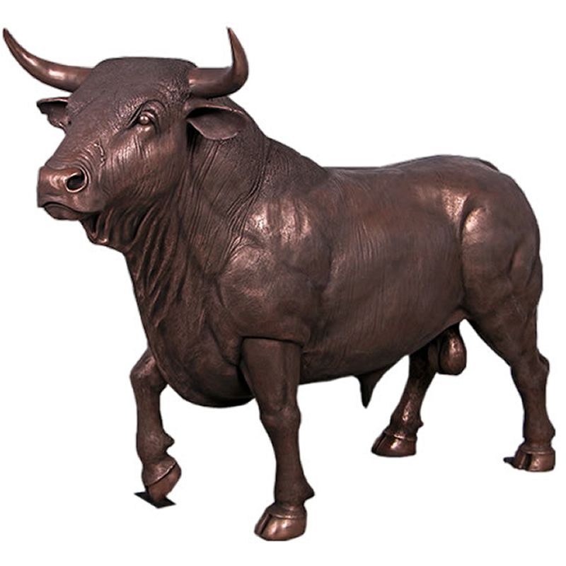楽天市場】実物大 動物 オブジェ スペインの闘牛・ブロンズ インテリア