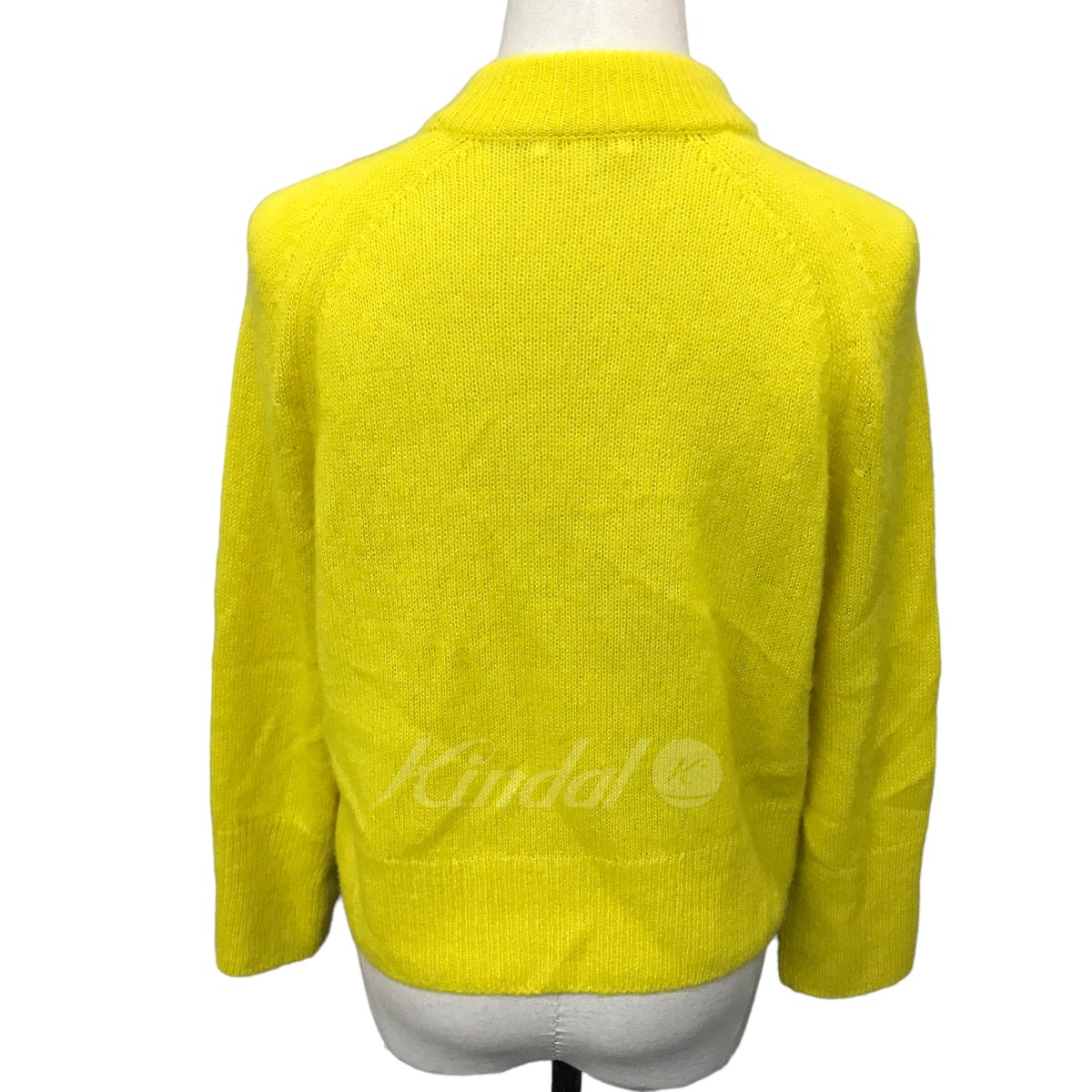 楽天市場】【中古】BLAMINKカシミヤシルククルーネックニット イエロー