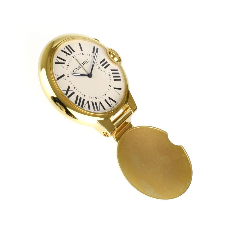 楽天市場】カルティエ Cartier バロンブルー トラベルクロック