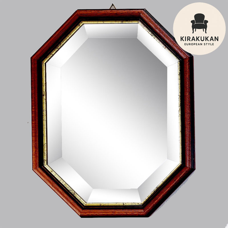 楽天市場】【スーパーセール価格】 鏡 壁掛け イタリア製 八角ミラー